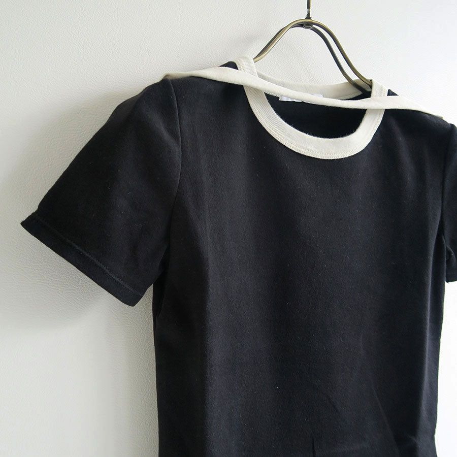 FUMIKA UCHIDA/フミカウチダ】TRIMMED DOUBLE-NECK TEE T-CS001の通販 「ONENESS ONLINE  STORE」