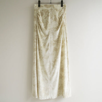 【PHOTOCOPIEU/フォトコピュー】<br>GATHERD SKIRT (SELAFIMA) <br>252SEL