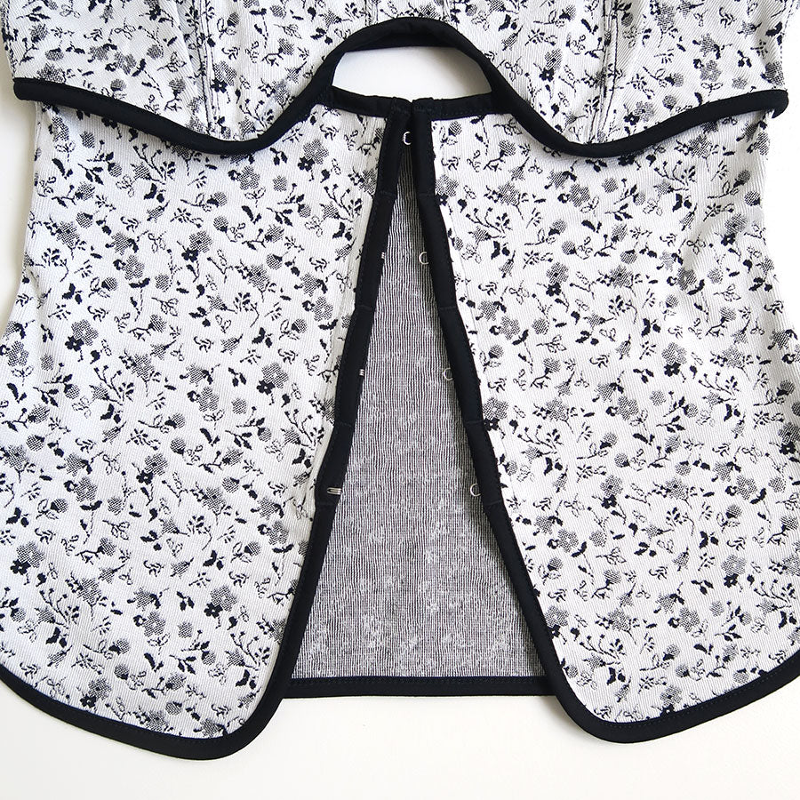 Mame Kurogouchi/マメ】Floral Jacquard Fraise Stitch Camisole