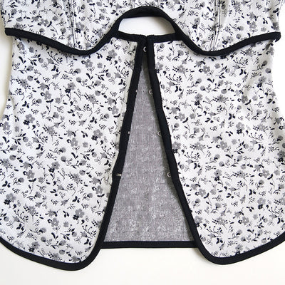【Mame Kurogouchi/マメ】<br>Floral Jacquard Fraise Stitch Camisole Top <br>MM25FW-JS029