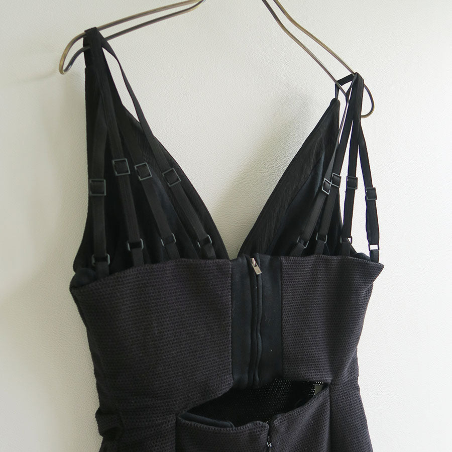 【PHOTOCOPIEU/フォトコピュー】<br>DRAPED BUSTIER DRESS (NURIA) <br>251NRI