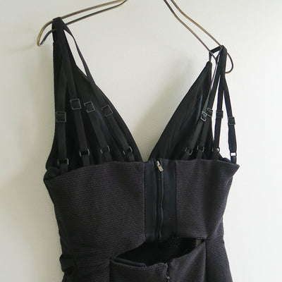 【PHOTOCOPIEU/フォトコピュー】<br>DRAPED BUSTIER DRESS (NURIA) <br>251NRI