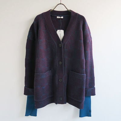 【OPEN SESAME CLUB/オープン セサミ クラブ】<br>swellrib over cardigan <br>OCF23111