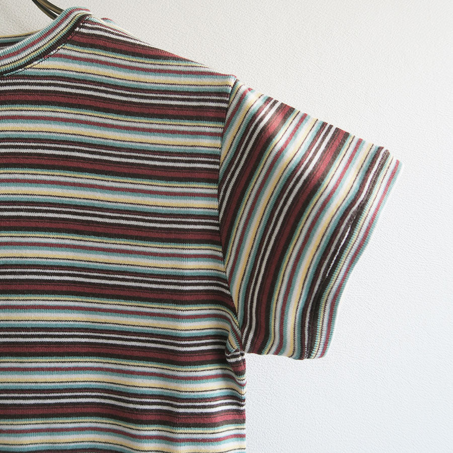 FUMIKA UCHIDA/フミカウチダ】TRIMMED DOUBLE-NECK TEE T-CS001