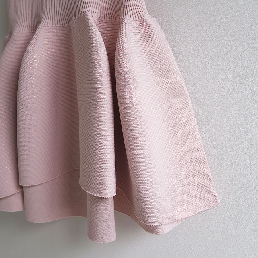 CFCL/シーエフシーエル】POTTERY GLITTER SLEEVELESS TOP
