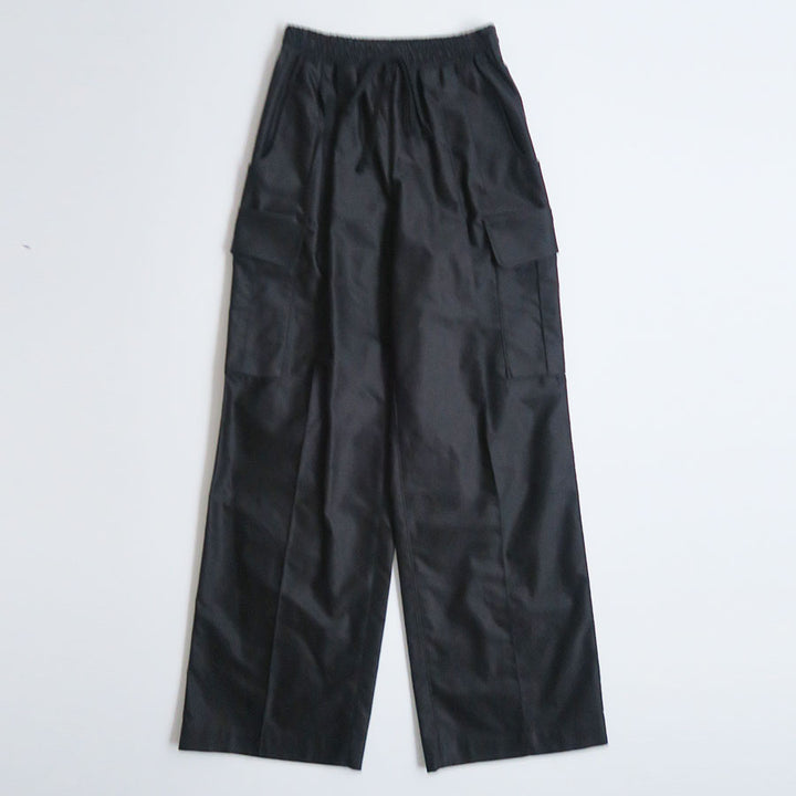 Mame Kurogouchi/マメ】Cotton High Waisted Cargo Trousers MM26SS