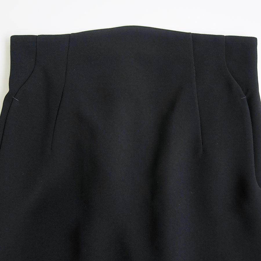 Mame Kurogouchi/マメ】Raschel Lace Layered Skirt MM26SS-SK101の