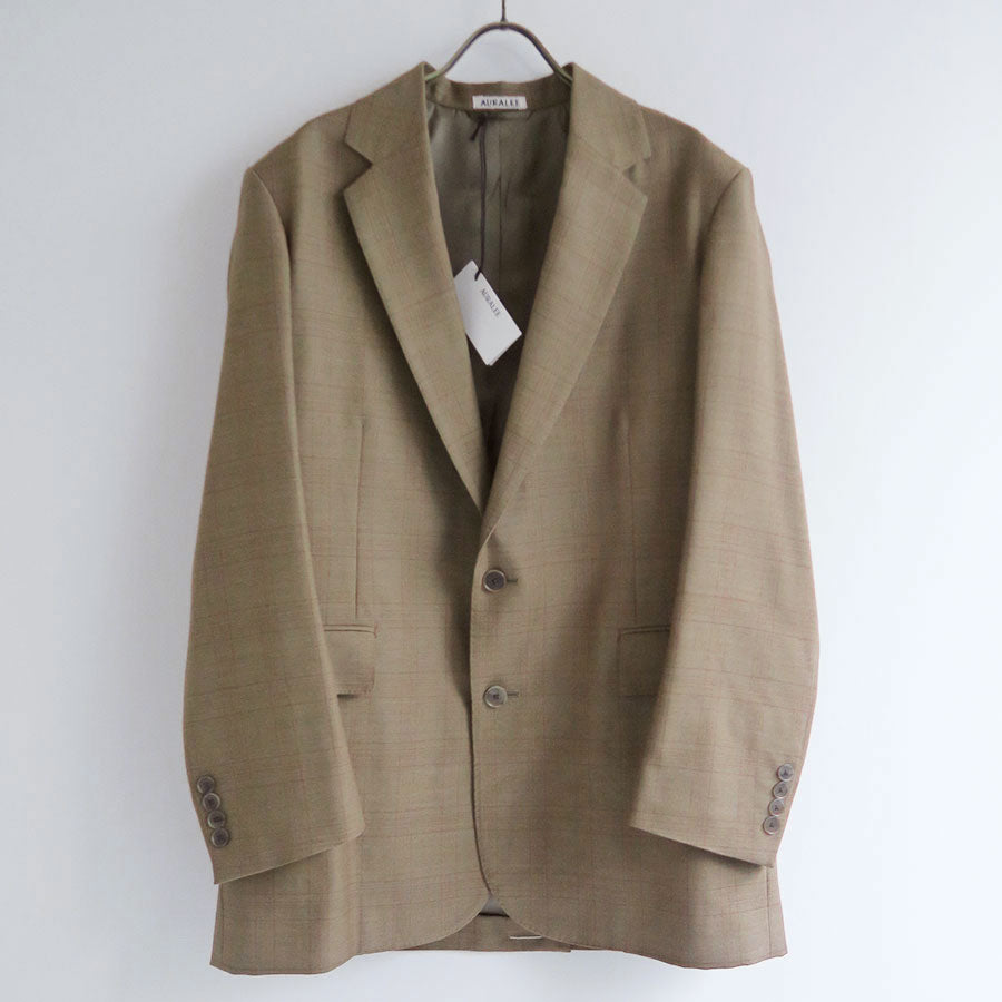 【AURALEE/オーラリー】<br>BLUEFACED WOOL JACKET <br>A25SJ04BA