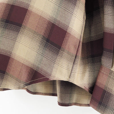 【SUGARHILL/シュガーヒル】<br>PLAID SKIPPER SHIRTS <br>25330503