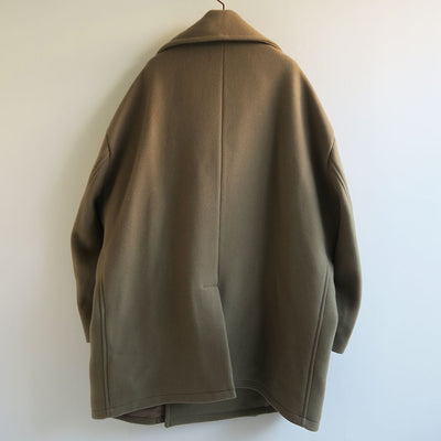 【RYU KAGA/リュウ カガ】<br>Oversized pea coat <br>84RC01D