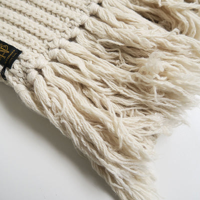 【BATONER/バトナー】<br>FRINGE MUFFLER LONG <br>BN-24FI-010