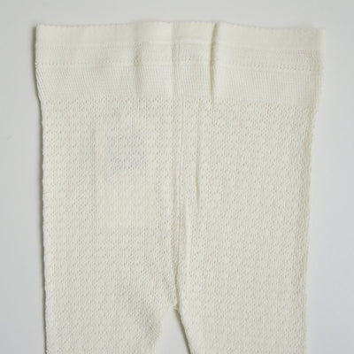 【FUMIKA UCHIDA/フミカウチダ】<br>SILK LACE KNITTING TIGHTS TOP <br>W-KT001
