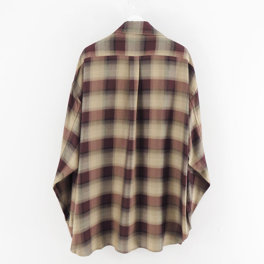 【SUGARHILL/シュガーヒル】<br>PLAID SKIPPER SHIRTS <br>25330503