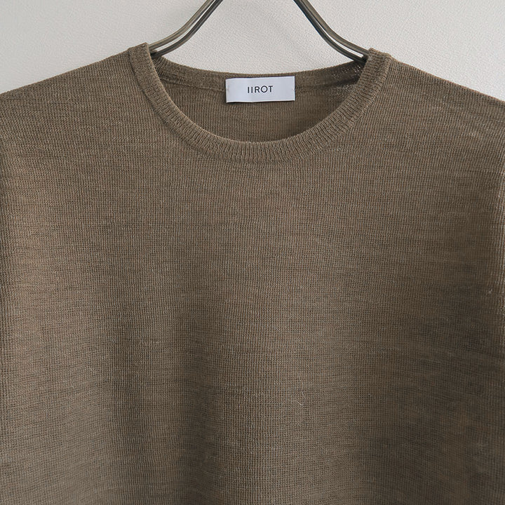IIROT Side Tuck Knit イロット ニット カットソー KNIT– IIROT