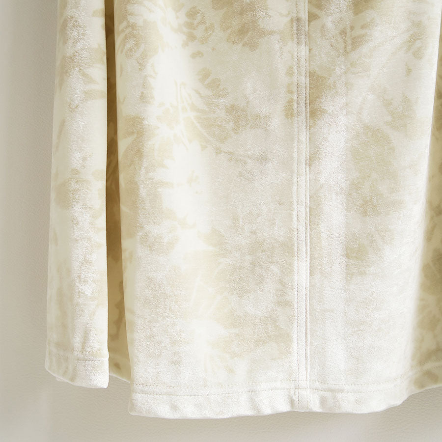 【PHOTOCOPIEU/フォトコピュー】<br>GATHERD SKIRT (SELAFIMA) <br>252SEL