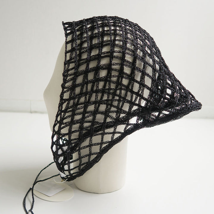 半額以下？【新品】 FUMIE TANAKA メッシュ スカーフ 黒 black 25SS】FUMIE TANAKA フミエタナカ / METAL MESH SCARF