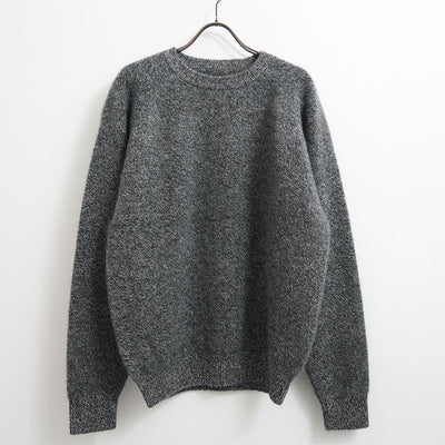 【BATONER/バトナー】<br>CASHMERE FOX TENJIKU RAGRAN CREW NECK <br>BN-25FM-056