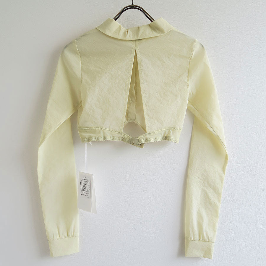 トップス fumika uchida Stretch Taffeta LAYEREDTOP FUMIKA UCHIDA / STRETCH TAFFETA LAYERD BRA TOP SHIRTS