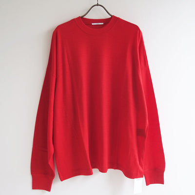 【IIROT/イロット】<br>Wool Long Sleeve Tee <br>032-025-CT009