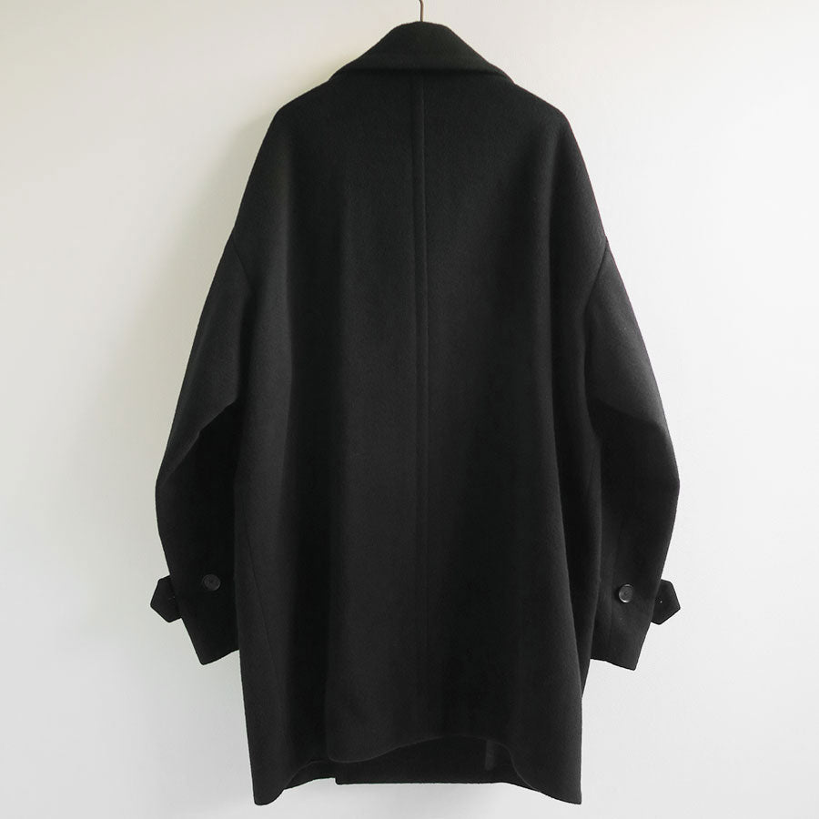 【AURALEE/オーラリー】<br>CASHMERE WOOL MOSSER HALF COAT <br>A23AC04MC