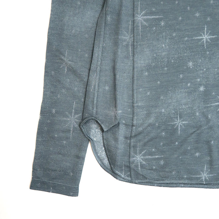 Mame Kurogouchi/マメ】Starry Jersey Square Neck Sheer Top MM26SS