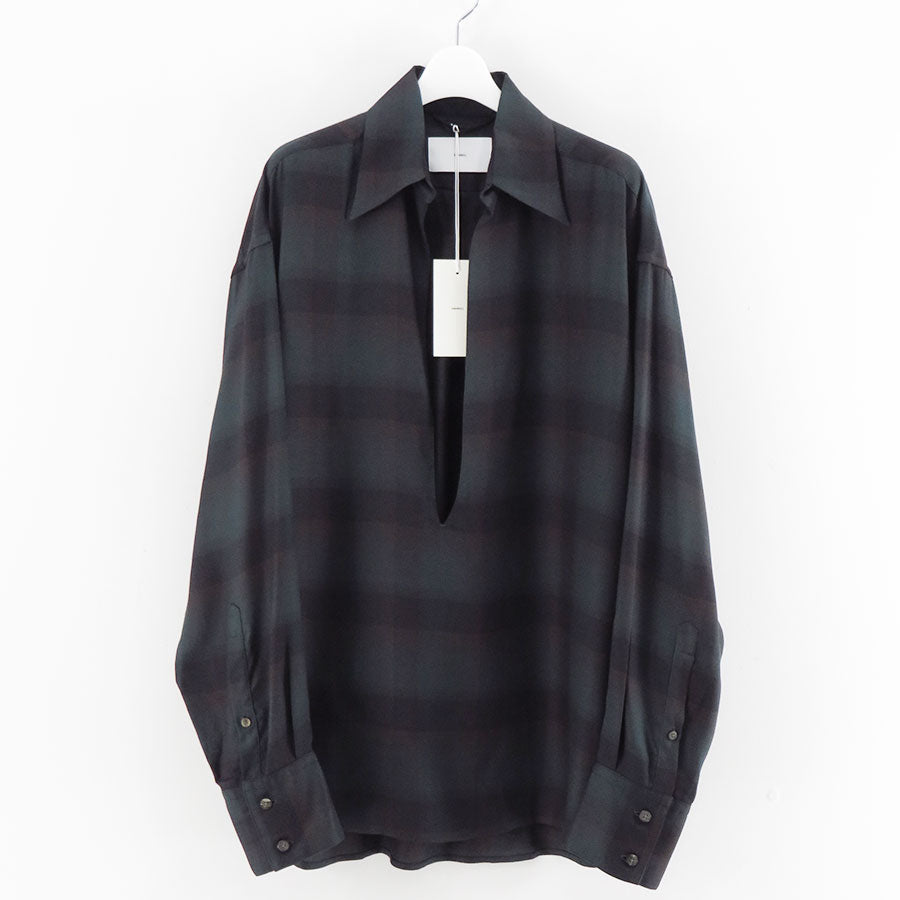 SUGARHILL/シュガーヒル】PLAID SKIPPER SHIRTS 25330503の通販
