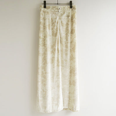 【PHOTOCOPIEU/フォトコピュー】<br>GATHERD SKIRT (SELAFIMA) <br>252SEL