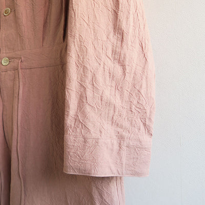 【BELPER/ベルパー】<br>WASHED LINEN JUMP SUIT <br>2111-1824