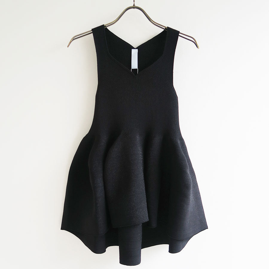 CFCL/シーエフシーエル】POTTERY GLITTER SLEEVELESS TOP