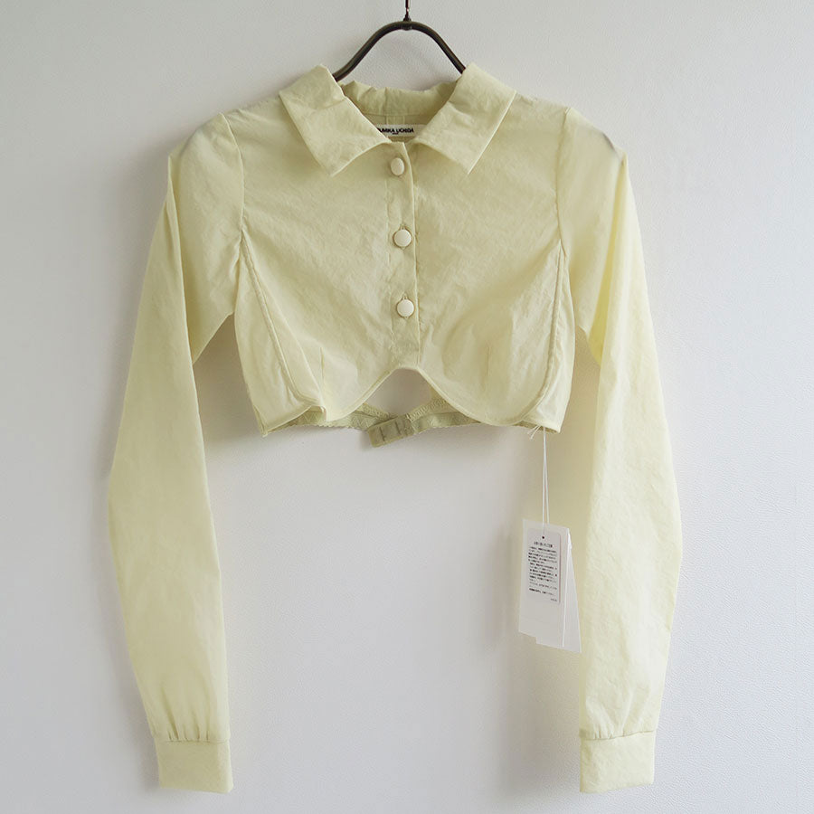 FUMIKA UCHIDA/フミカウチダ】STRETCH TAFFETA LAYERED BRA TOP SHIRT T-TP010の通販  「ONENESS ONLINE STORE」