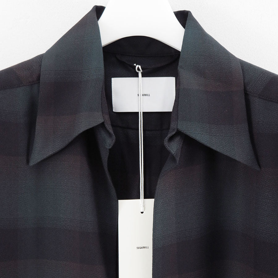 【SUGARHILL/シュガーヒル】<br>PLAID SKIPPER SHIRTS <br>25330503