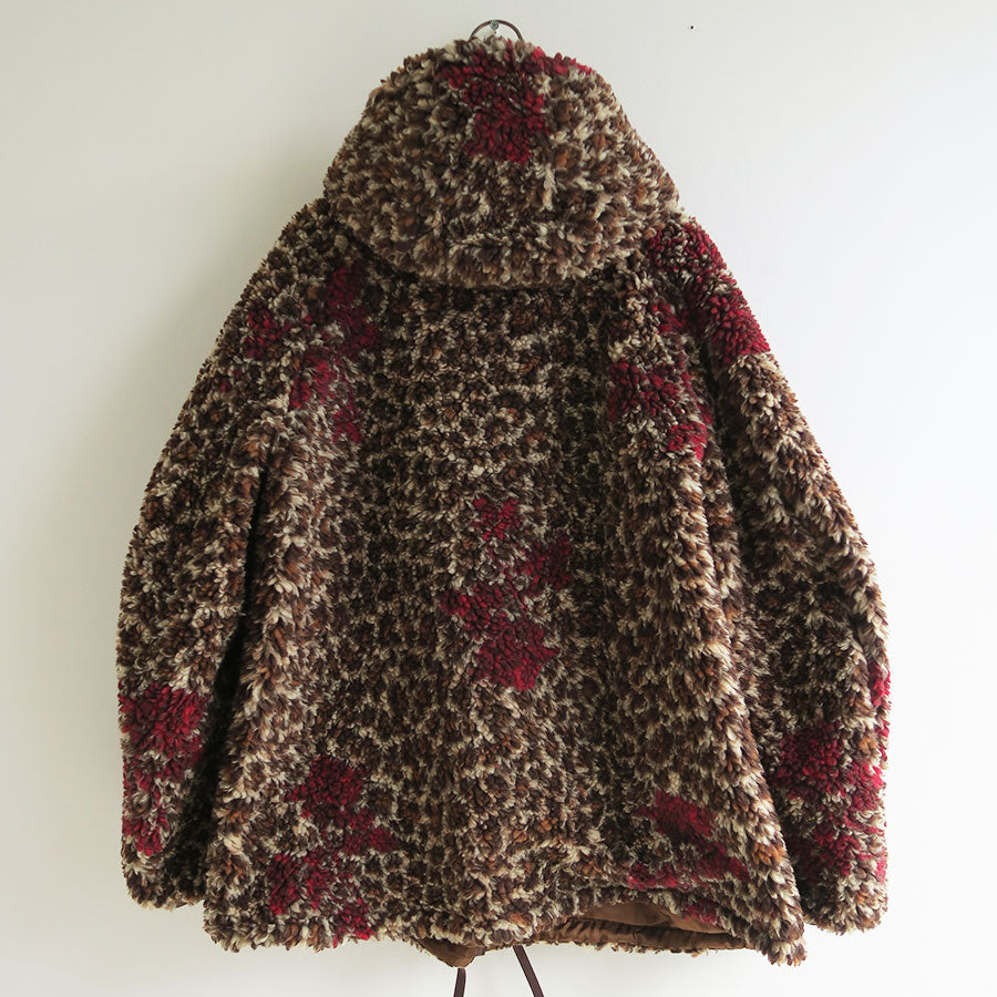 【FUMIE TANAKA/フミエタナカ】 <br>leopard boa food <br>F25A-04