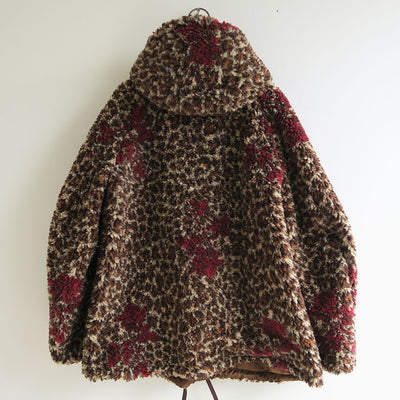 【FUMIE TANAKA/フミエタナカ】 <br>leopard boa food <br>F25A-04