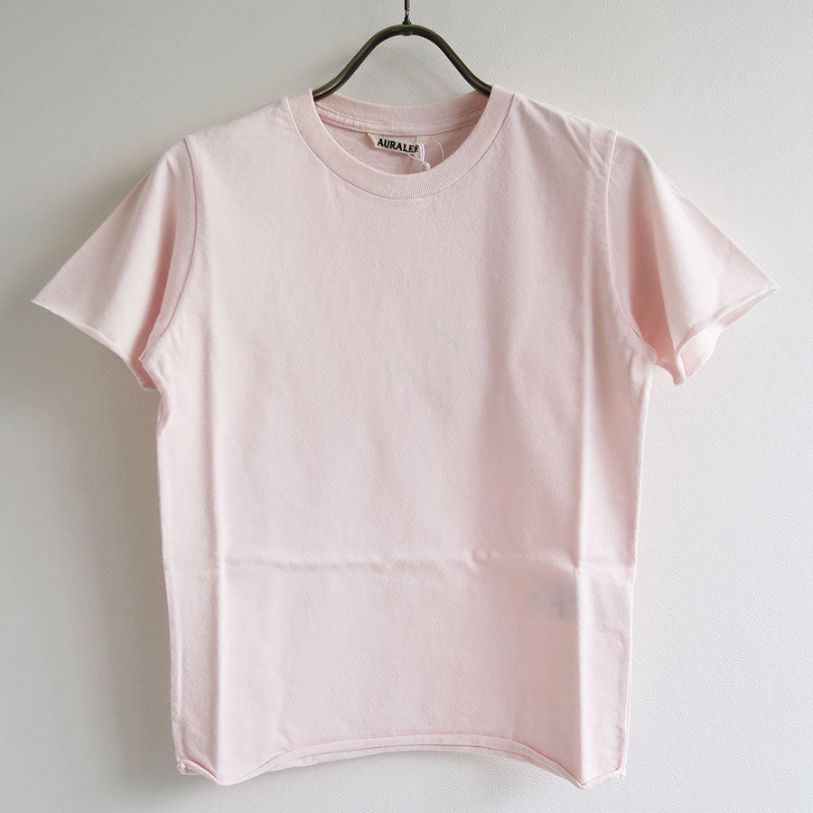 AURALEE/オーラリー】BRUSHED ORGANIC COTTON JERSEY TEE A26ST04PTの