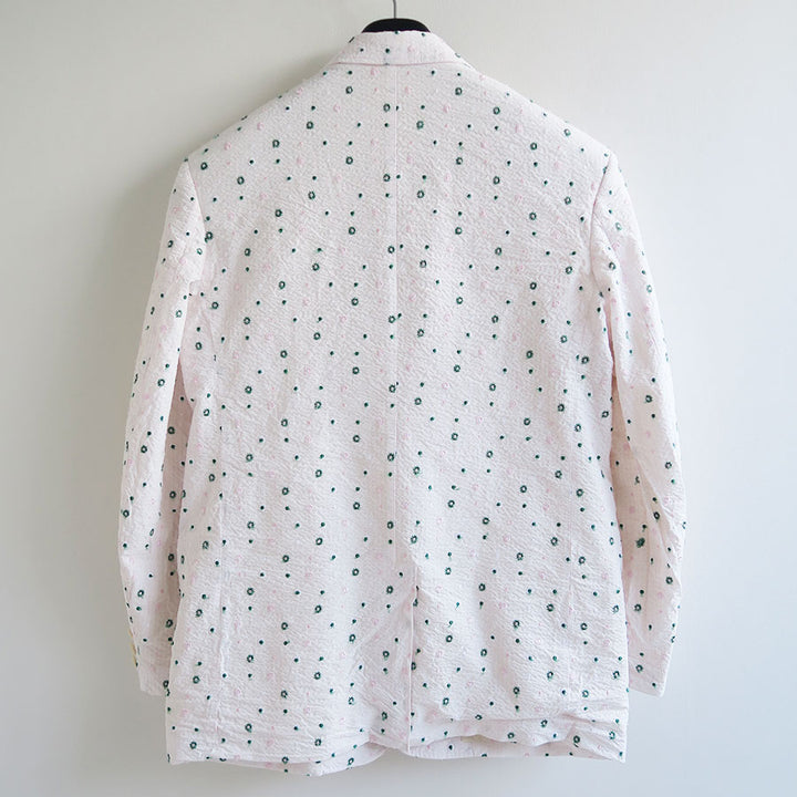 FUMIKA UCHIDA/フミカウチダ】Seersucker Notched Lapel Single Jacket