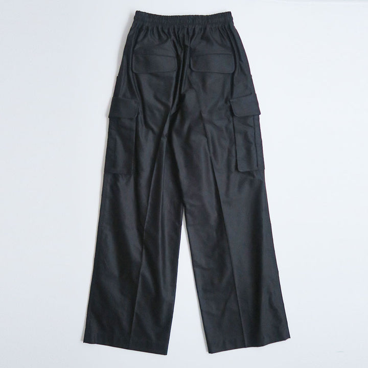 Mame Kurogouchi/マメ】Cotton High Waisted Cargo Trousers MM26SS