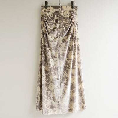 【PHOTOCOPIEU/フォトコピュー】<br>GATHERD SKIRT (SELAFIMA) <br>252SEL
