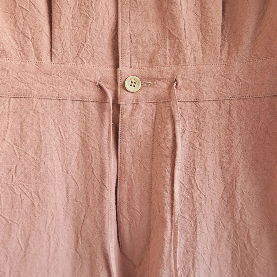 【BELPER/ベルパー】<br>WASHED LINEN JUMP SUIT <br>2111-1824