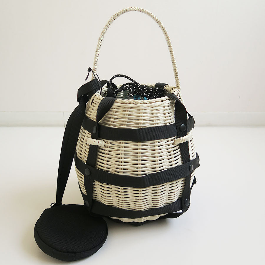 JUN MIKAMI/ジュンミカミ】ボンバーバスケットバッグ 25AW-20-K