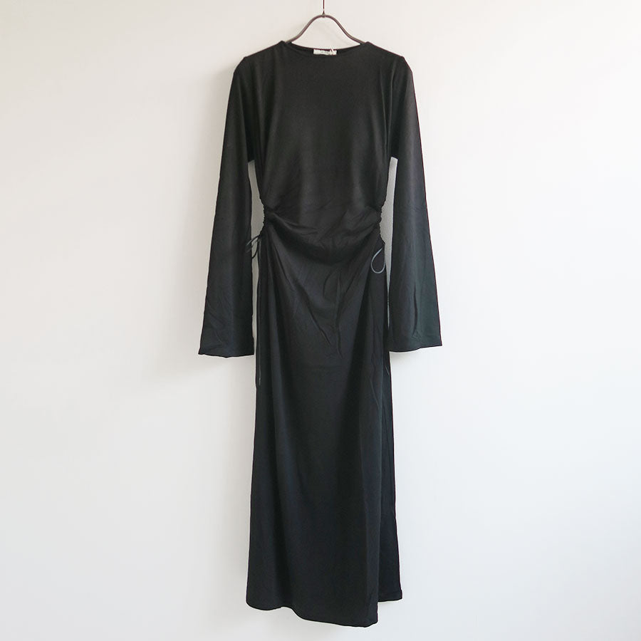 【determ/デターム】<br>Collagen Side Open Dress <br>DT32DR04