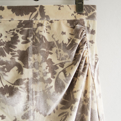 【PHOTOCOPIEU/フォトコピュー】<br>GATHERD SKIRT (SELAFIMA) <br>252SEL