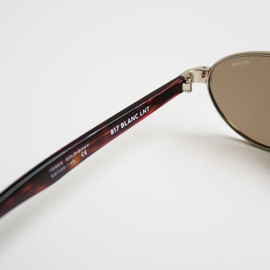 FETICO/フェティコ】× BLANC METAL OVAL SUNGLASSES FTC262-2011Aの