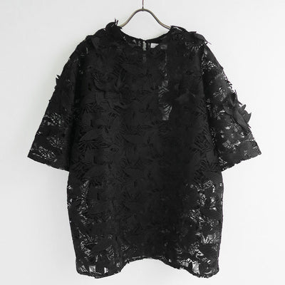 【MARGE/マージ】<br>3D lace oversized p/o <br>1006-0102-250