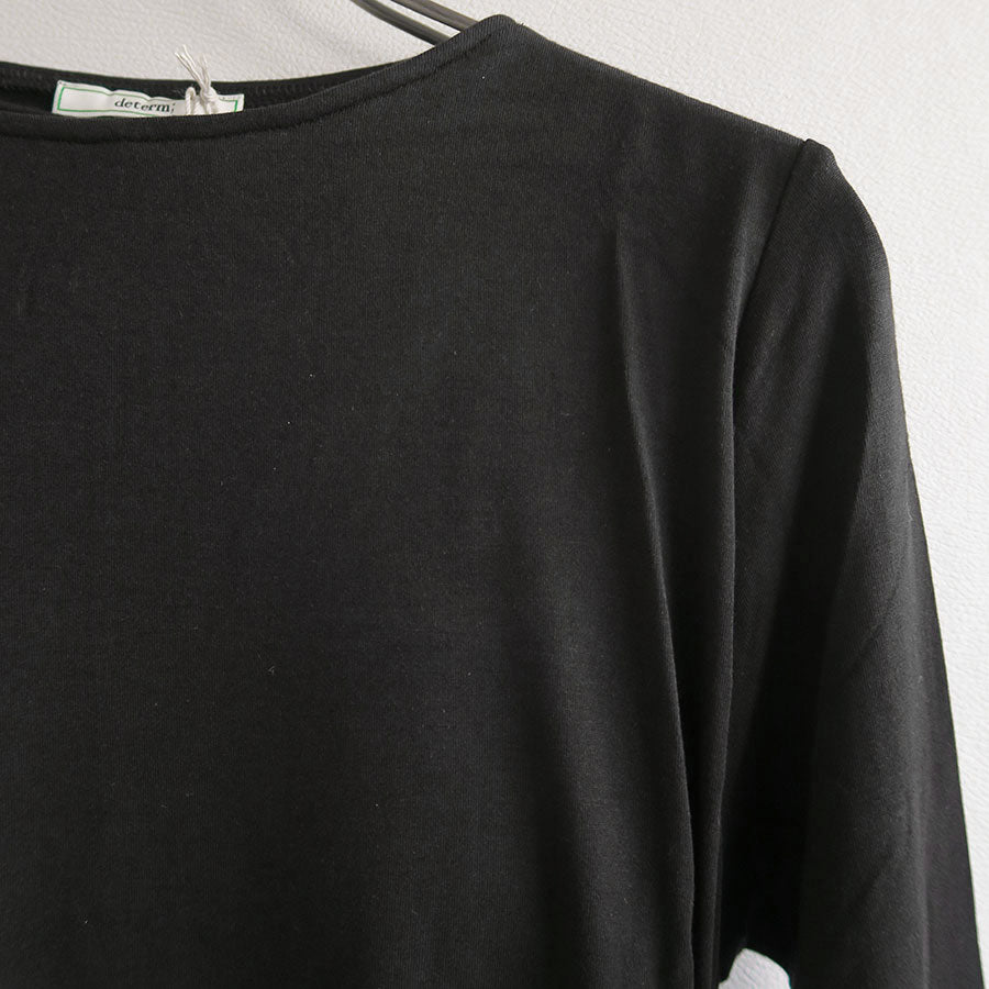 【determ/デターム】<br>Collagen Side Open Dress <br>DT32DR04