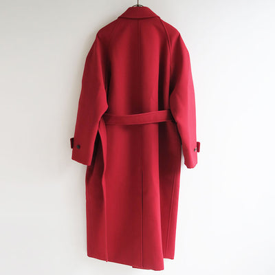 【9/5からポイント10%還元】<br>【AURALEE/オーラリー】<br>TWISTED DOUBLE CLOTH COAT <br>A25AC02WD