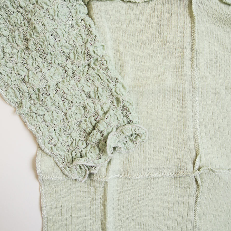 【Baserange/ベースレンジ】<br>NEHRU LONG SLEEVE TEE <br>TTNLS-LA-WI25