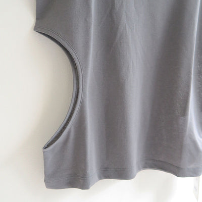 【INSCRIRE/アンスクリア】<br>Hemp Jersey Layered L/S Tee <br>I25SS-CUT3