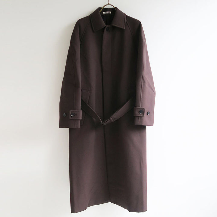 AURALEE/オーラリー】TWISTED DOUBLE CLOTH COAT A25AC02WDの通販