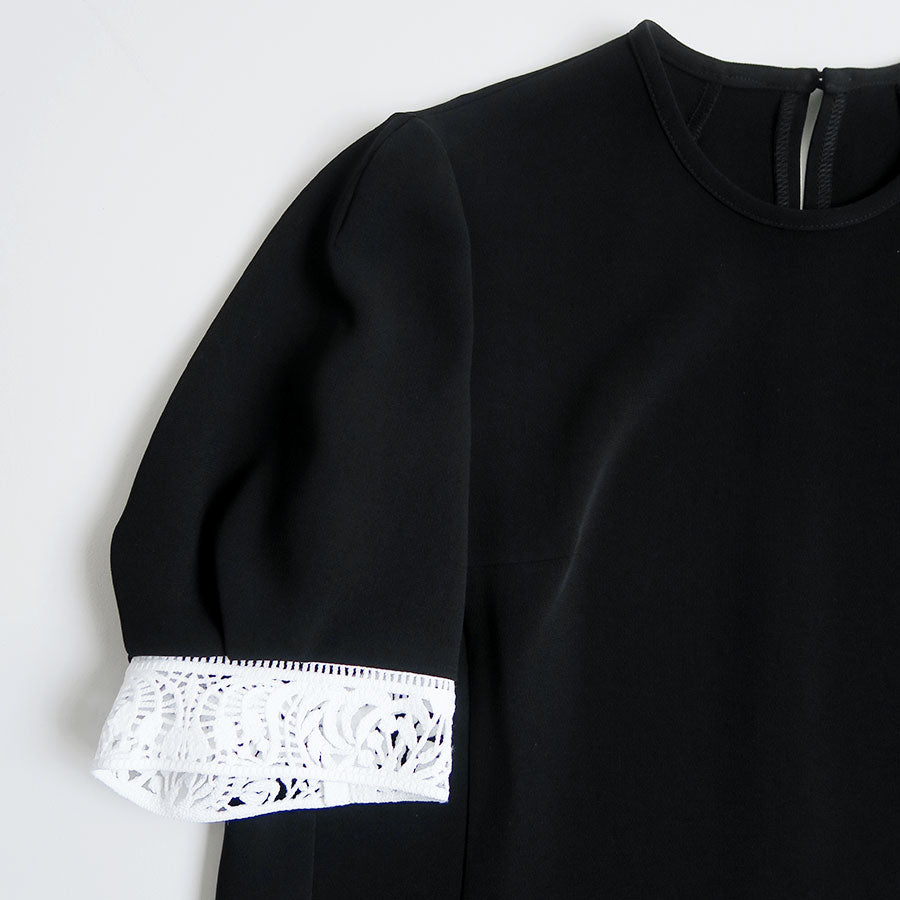 Mame Kurogouchi/マメ】Triacetate Polyester Embroidered Short