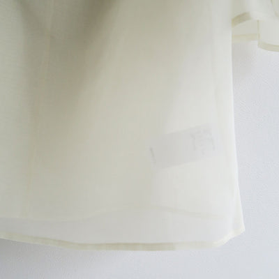 【AMOMENTO/アモーメント】<br>KNOTTED COLLAR TOP <br>AM25SSW03TO